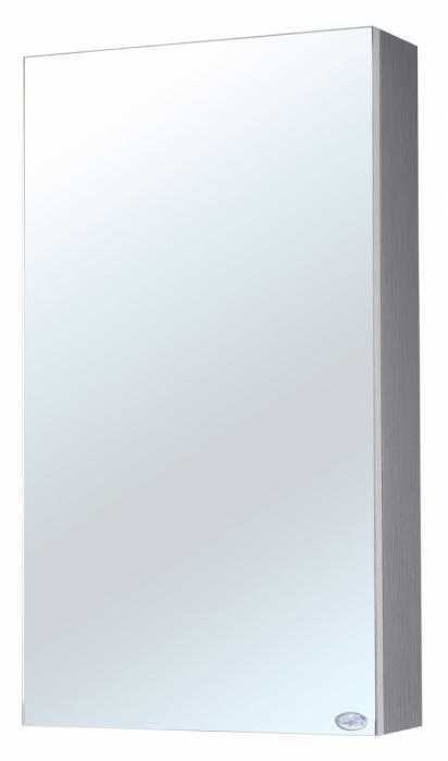 Зеркало-шкаф Bellezza Комо 40 L орфео серый левое, в современном стиле